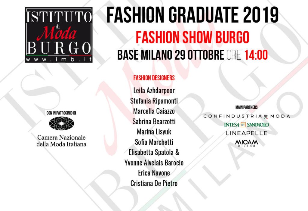 Fashion Graduate2019 Main Sposor